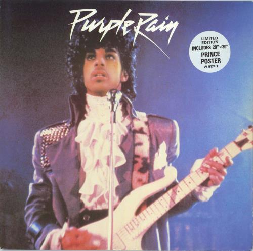 Prince Purple Rain Plus Poster UK 12
